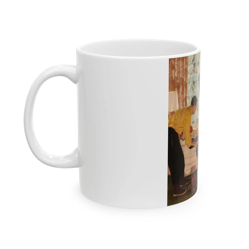 Apres Ski - White Coffee Mug-Go Mug Yourself