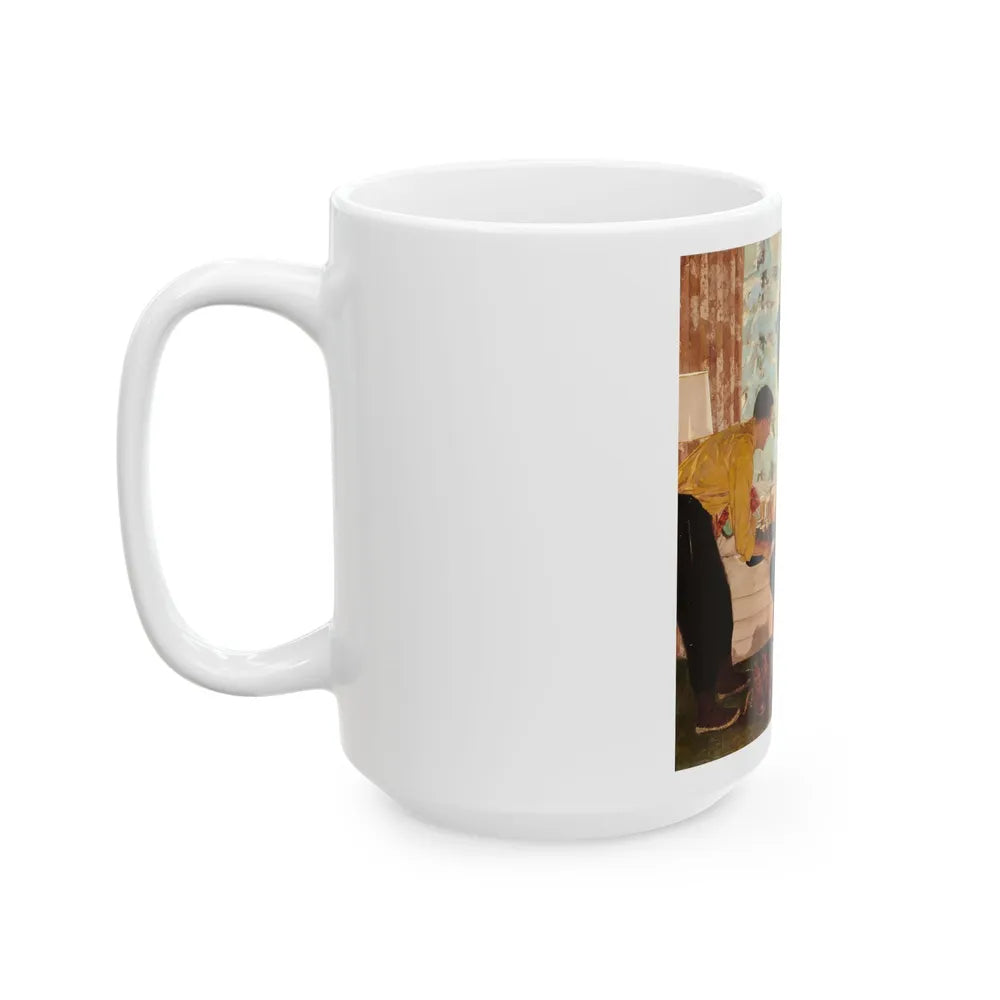 Apres Ski - White Coffee Mug-Go Mug Yourself