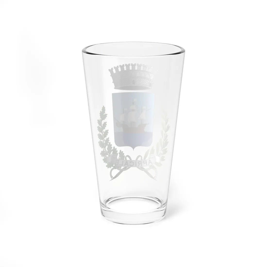 Apricale-Stemma (Italy) (Coat of Arms) Pint Glass 16oz - Go Mug Yourself