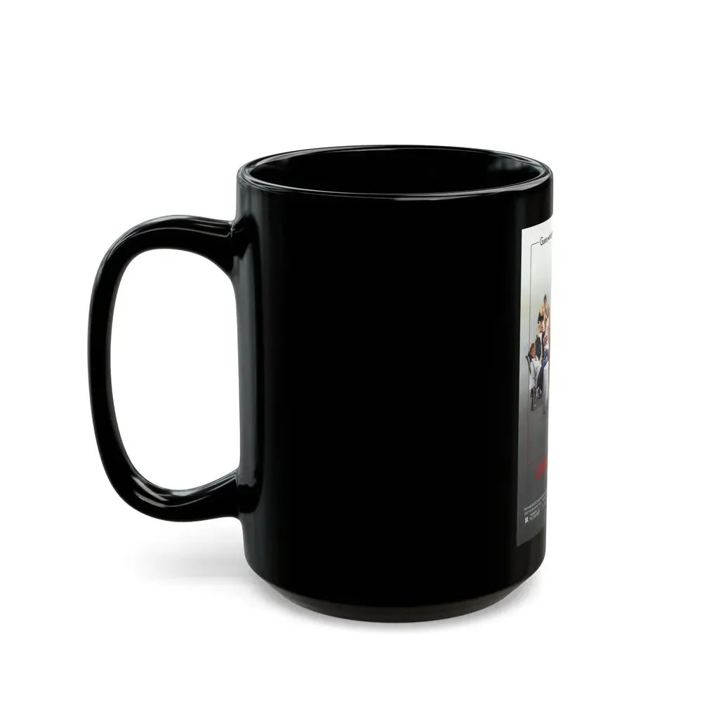 APRIL FOOL'S DAY 1986 Movie Poster - Black Coffee Mug - Go Mug Yourself