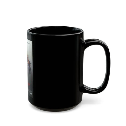 APRIL FOOL'S DAY 1986 Movie Poster - Black Coffee Mug-Go Mug Yourself