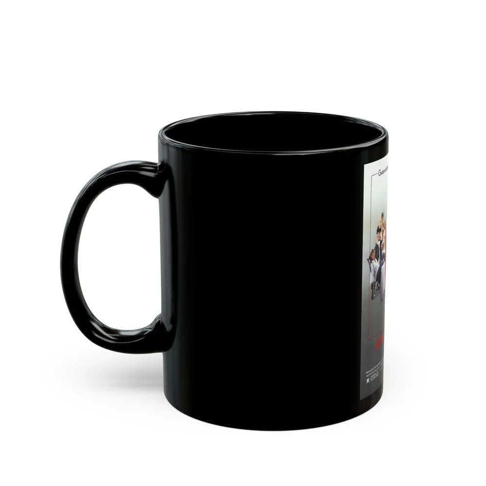 APRIL FOOL'S DAY 1986 Movie Poster - Black Coffee Mug-Go Mug Yourself