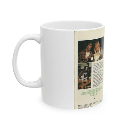 APRIL FOOLS DAY PARAMOUNT HOME VIDEO (VHS COVER) - White Coffee Mug-Go Mug Yourself