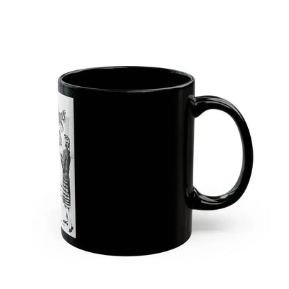 Apron Strings (1), Calling All Girls, November 1946 - Black Coffee Mug - Go Mug Yourself
