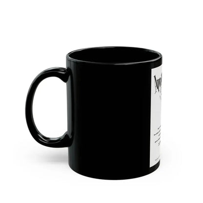 Apron Strings (1), Calling All Girls, November 1946 - Black Coffee Mug - Go Mug Yourself