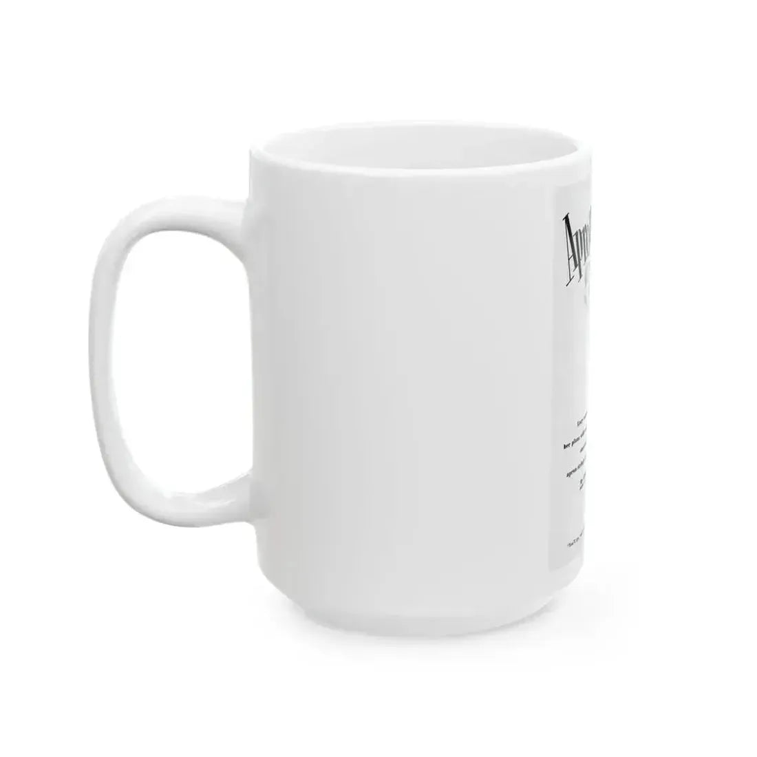 Apron Strings (1), Calling All Girls, November 1946 - White Coffee Mug - Go Mug Yourself