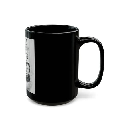 Apron Strings (2), Calling All Girls, November 1946 - Black Coffee Mug - Go Mug Yourself