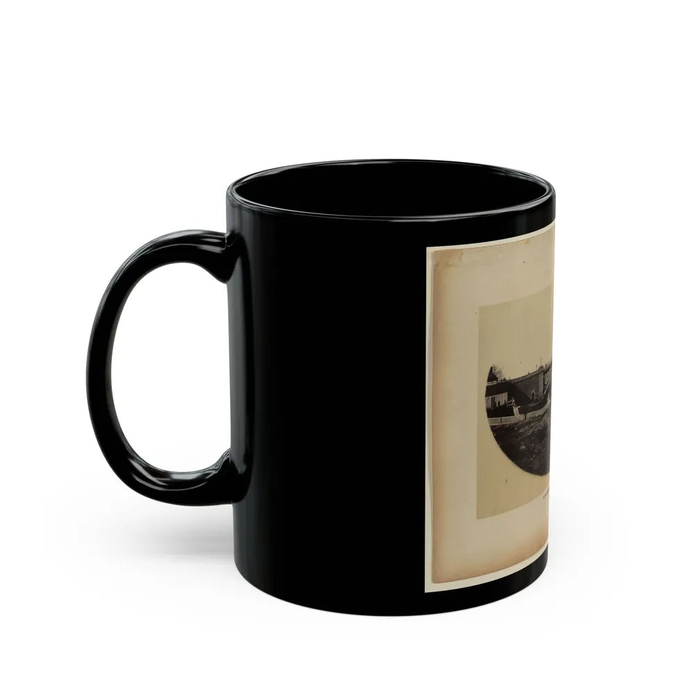 Aqueduct Bridge, Georgetown, D.C., General View (U.S. Civil War) Black Coffee Mug-Go Mug Yourself