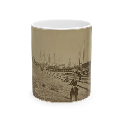 Aquia Creek Landing (U.S. Civil War) White Coffee Mug-11oz-Go Mug Yourself