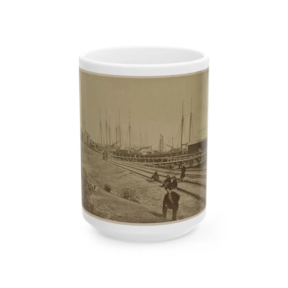 Aquia Creek Landing (U.S. Civil War) White Coffee Mug-15oz-Go Mug Yourself