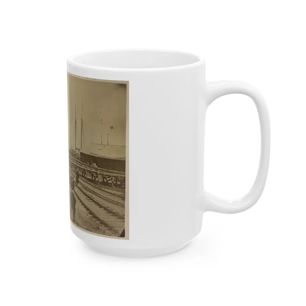 Aquia Creek Landing (U.S. Civil War) White Coffee Mug-Go Mug Yourself