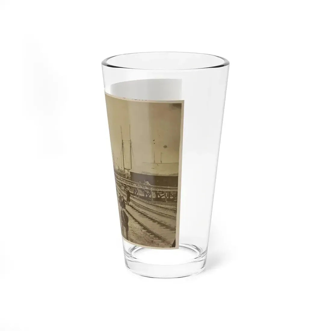 Aquia Creek Landing (U.S. Civil War) Pint Glass 16oz - Go Mug Yourself