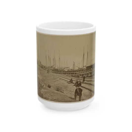 Aquia Creek Landing (U.S. Civil War) White Coffee Mug 15oz - Go Mug Yourself