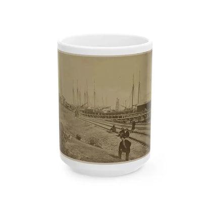 Aquia Creek Landing (U.S. Civil War) White Coffee Mug 15oz - Go Mug Yourself