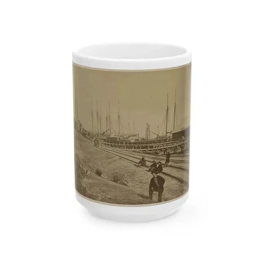 Aquia Creek Landing (U.S. Civil War) White Coffee Mug 15oz - Go Mug Yourself
