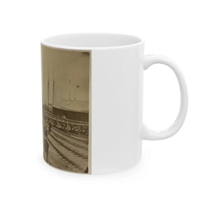 Aquia Creek Landing (U.S. Civil War) White Coffee Mug - Go Mug Yourself