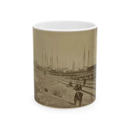 Aquia Creek Landing (U.S. Civil War) White Coffee Mug - Go Mug Yourself