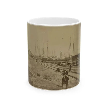 Aquia Creek Landing (U.S. Civil War) White Coffee Mug - Go Mug Yourself