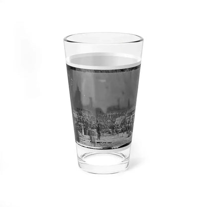 Aquia Creek Landing, Va. Embarkation Of 9th Army Corps For Fort Monroe (U.S. Civil War) Pint Glass 16oz - Go Mug Yourself