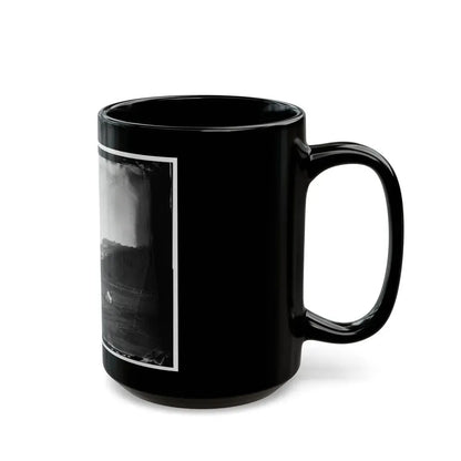 Aquia Creek Landing, Va. View Of The Federal Supply Depot (U.S. Civil War) Black Coffee Mug - Go Mug Yourself