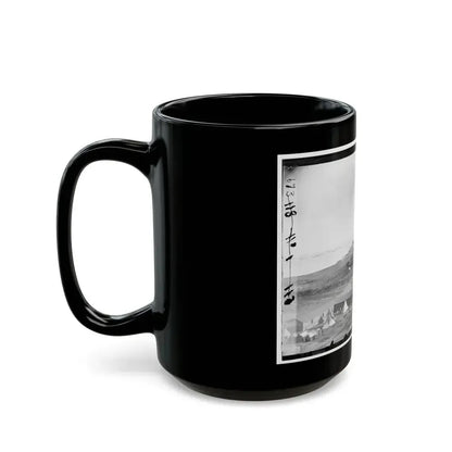 Aquia Creek Landing, Va. View Of The Federal Supply Depot (U.S. Civil War) Black Coffee Mug - Go Mug Yourself