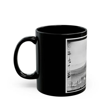 Aquia Creek Landing, Va. View Of The Federal Supply Depot (U.S. Civil War) Black Coffee Mug - Go Mug Yourself