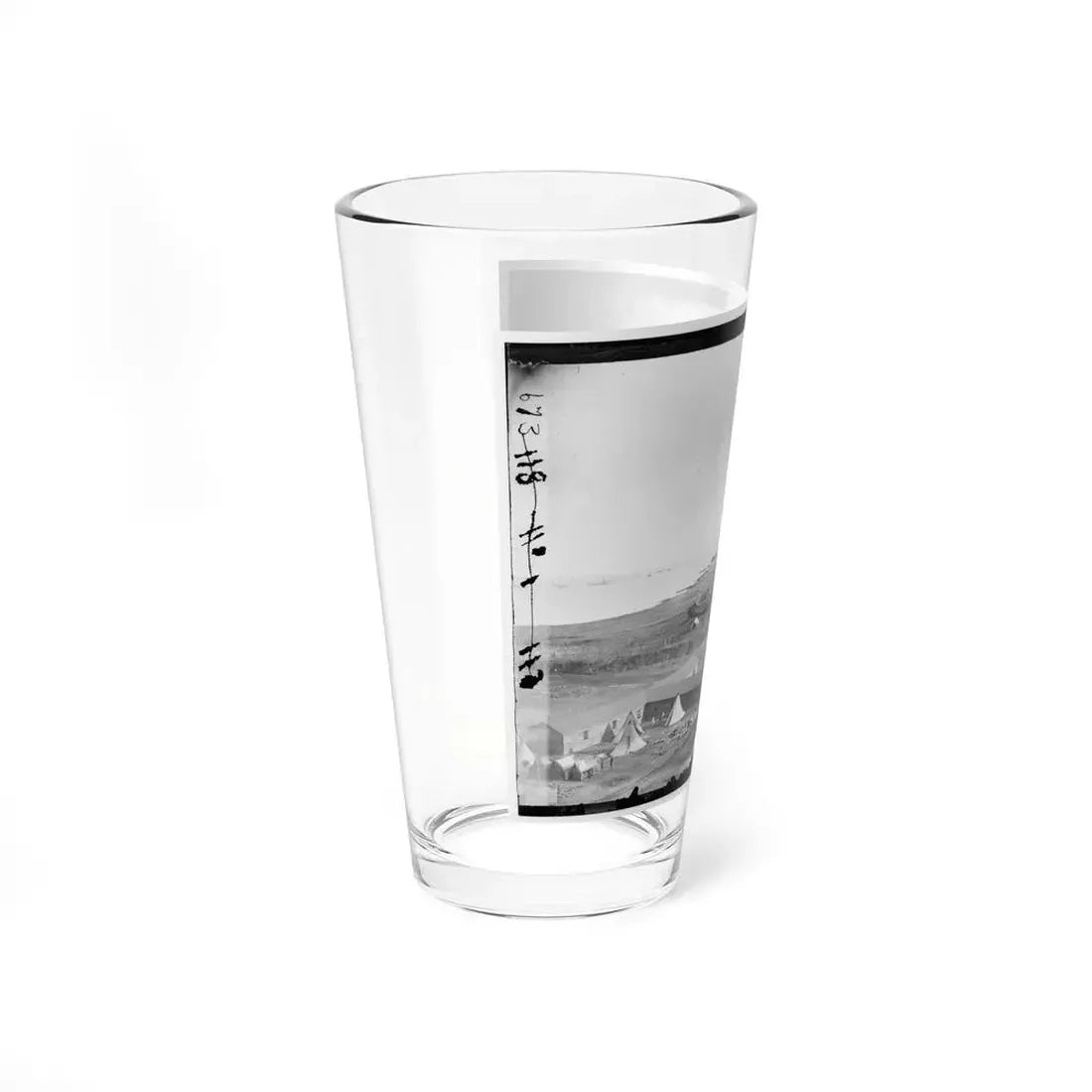Aquia Creek Landing, Va. View Of The Federal Supply Depot (U.S. Civil War) Pint Glass 16oz - Go Mug Yourself