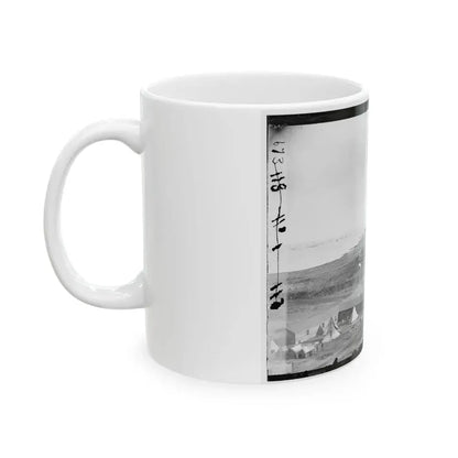 Aquia Creek Landing, Va. View Of The Federal Supply Depot (U.S. Civil War) White Coffee Mug - Go Mug Yourself