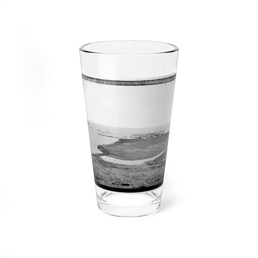 Aquia Creek Landing, Virginia. Distant View Of Federal Supply Depot (U.S. Civil War) Pint Glass 16oz 16oz - Go Mug Yourself