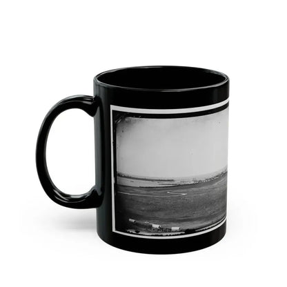 Aquia Creek Landing, Virginia. View Of Federal Supply Depot (U.S. Civil War) Black Coffee Mug - Go Mug Yourself