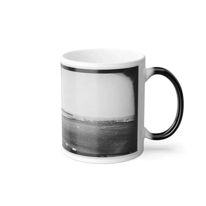 Aquia Creek Landing, Virginia. View of Federal Supply Depot (U.S. Civil War) Color Changing Coffee Mug 11oz - Go Mug Yourself