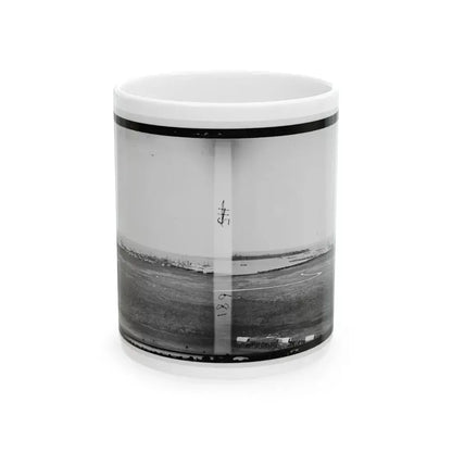 Aquia Creek Landing, Virginia. View Of Federal Supply Depot (U.S. Civil War) White Coffee Mug 11oz - Go Mug Yourself