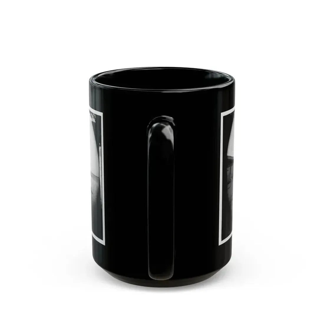 Aquia Creek Landing, Virginia. View Of Wharf (U.S. Civil War) Black Coffee Mug - Go Mug Yourself