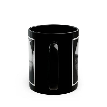 Aquia Creek Landing, Virginia. View Of Wharf (U.S. Civil War) Black Coffee Mug - Go Mug Yourself