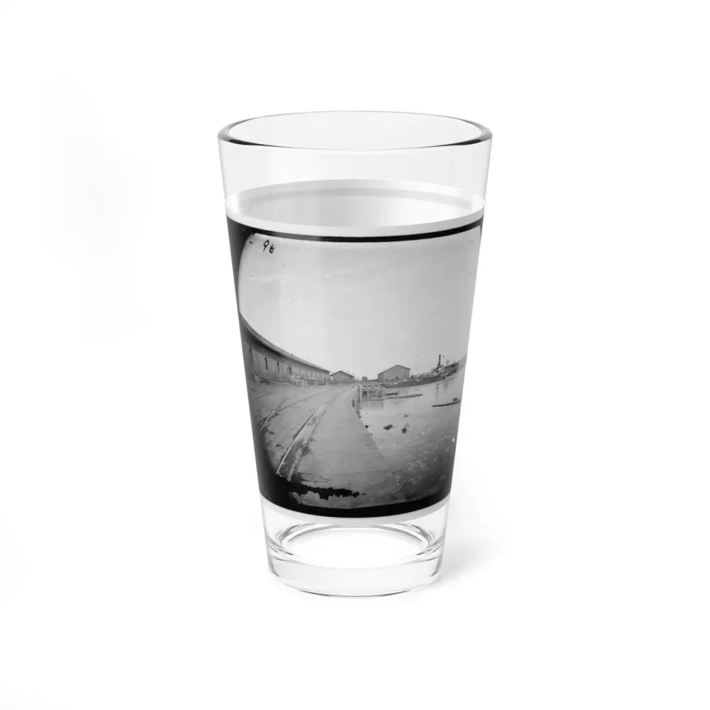 Aquia Creek Landing, Virginia. View Of Wharf (U.S. Civil War) Pint Glass 16oz - Go Mug Yourself