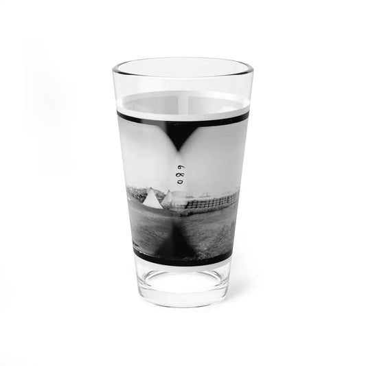 Aquia Creek Landing, Virginia. View From Commissary Department (U.S. Civil War) Pint Glass 16oz-16oz-Go Mug Yourself