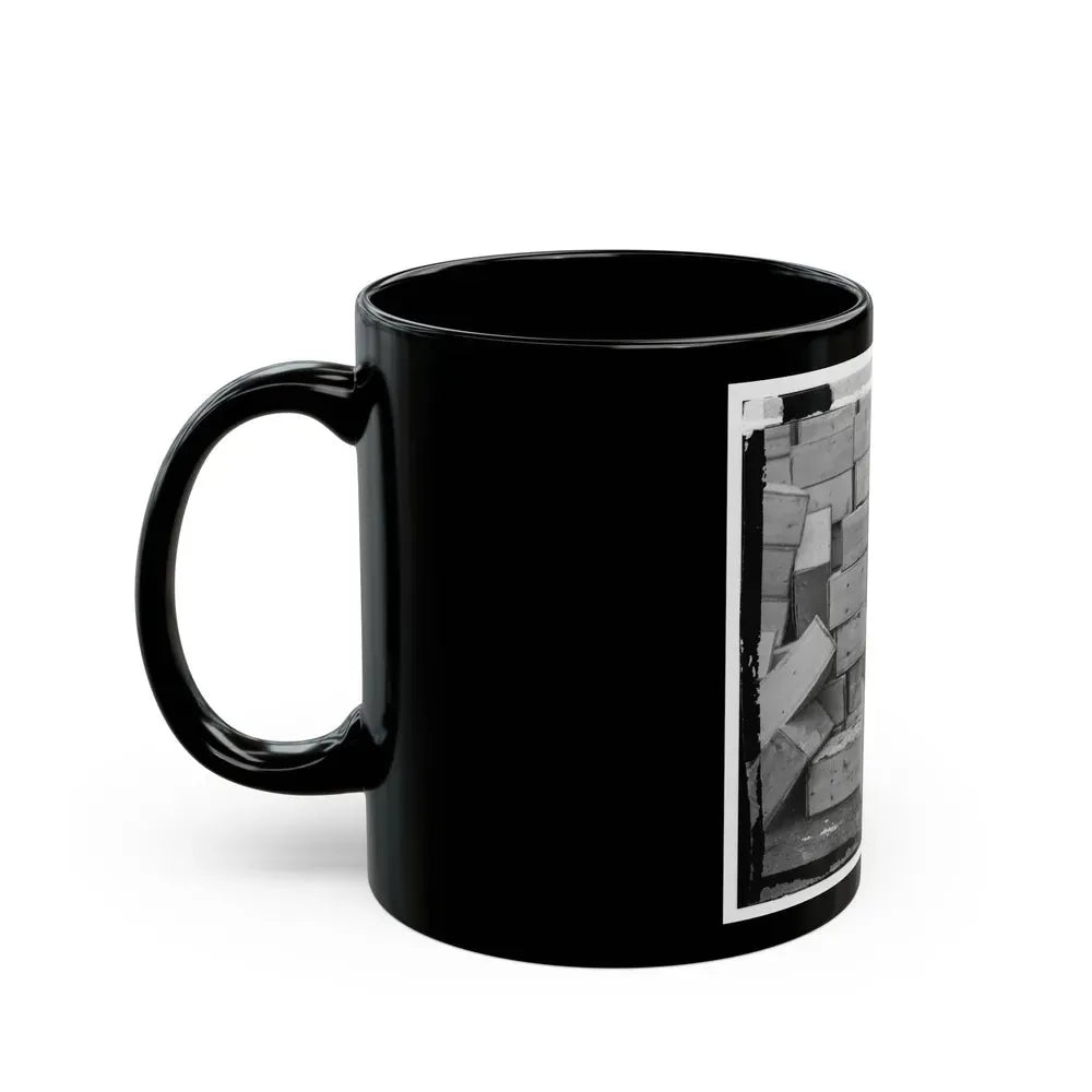 Aquia Creek, Virginia. Captain J.W. Forsyth, The Provost Marshall (U.S. Civil War) Black Coffee Mug - Go Mug Yourself