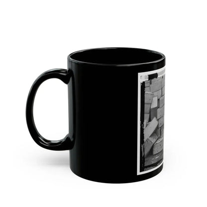 Aquia Creek, Virginia. Captain J.W. Forsyth, The Provost Marshall (U.S. Civil War) Black Coffee Mug - Go Mug Yourself