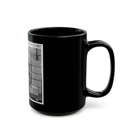 Aquia Creek, Virginia. Captain J.W. Forsyth, The Provost Marshall (U.S. Civil War) Black Coffee Mug - Go Mug Yourself