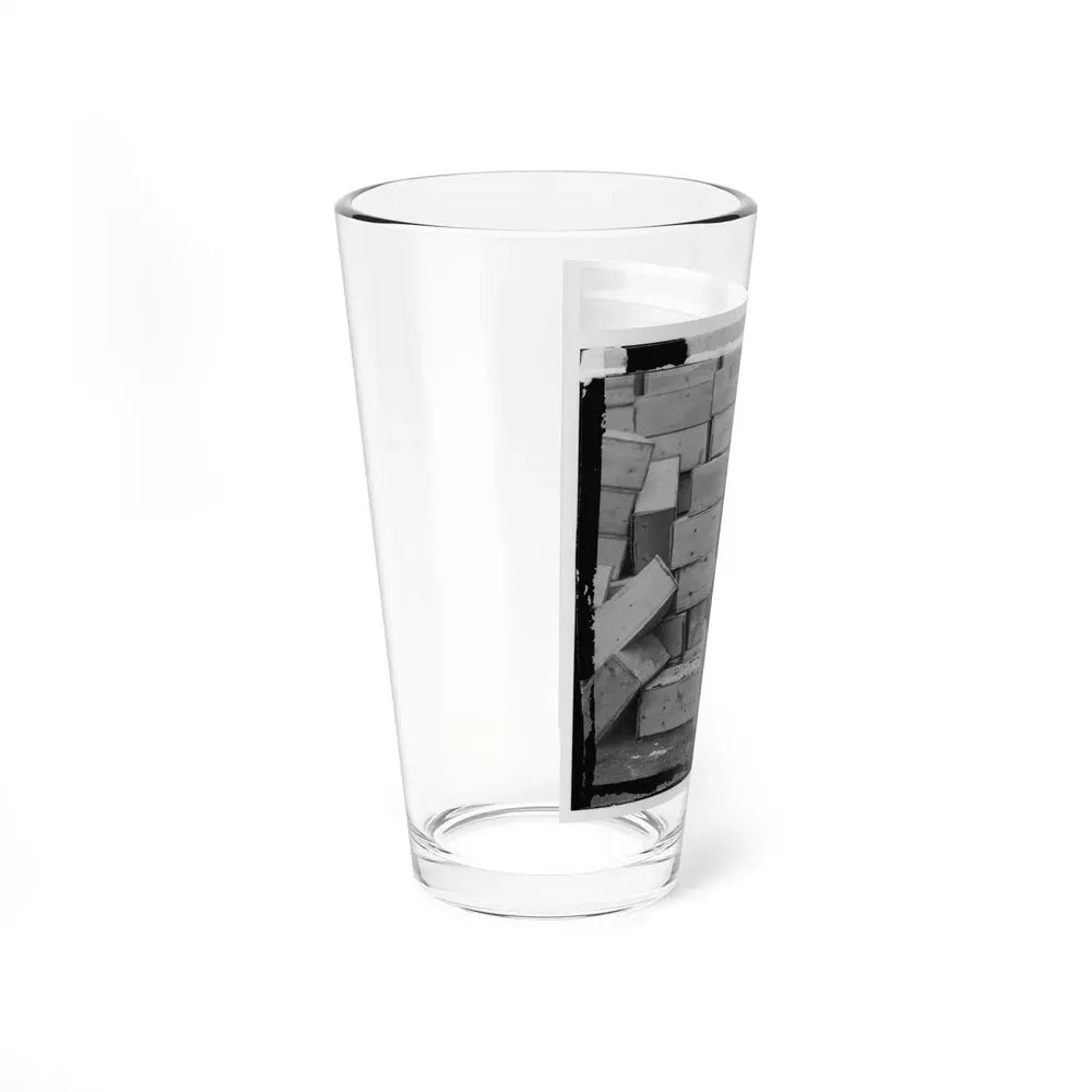 Aquia Creek, Virginia. Captain J.W. Forsyth, The Provost Marshall (U.S. Civil War) Pint Glass 16oz - Go Mug Yourself
