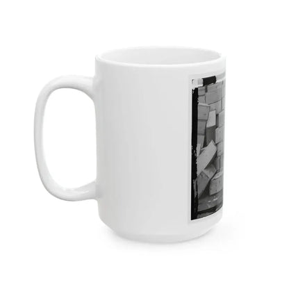Aquia Creek, Virginia. Captain J.W. Forsyth, The Provost Marshall (U.S. Civil War) White Coffee Mug - Go Mug Yourself