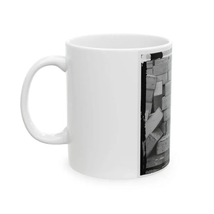 Aquia Creek, Virginia. Captain J.W. Forsyth, The Provost Marshall (U.S. Civil War) White Coffee Mug - Go Mug Yourself
