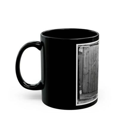 Aquia Crek Landing, Virginia. Capt. T.E. Hall, Assist. Quartermaster (U.S. Civil War) Black Coffee Mug - Go Mug Yourself