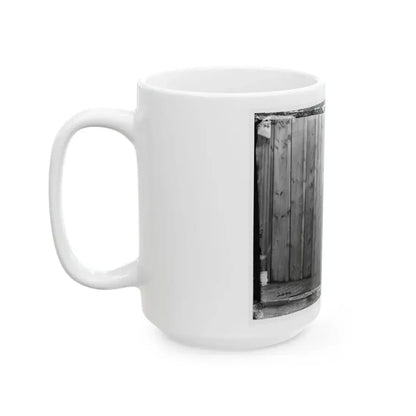 Aquia Crek Landing, Virginia. Capt. T.E. Hall, Assist. Quartermaster (U.S. Civil War) White Coffee Mug - Go Mug Yourself