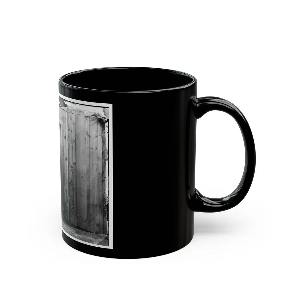 Aquia Crek Landing, Virginia. Capt. T.E. Hall, Assist. Quartermaster (U.S. Civil War) Black Coffee Mug-Go Mug Yourself