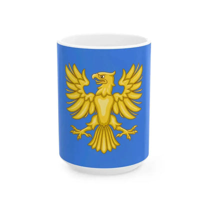 Aquileia-Bandiera (Italy) White Coffee Mug 15oz - Go Mug Yourself