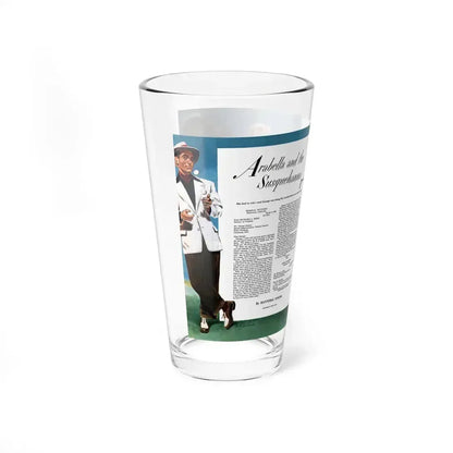 Arabella and the Susquehanna, Collier's, April 23, 1949 (Magazine Illustration) Pint Glass 16oz - Go Mug Yourself