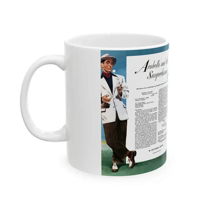 Arabella and the Susquehanna, Collier's, April 23, 1949 - White Coffee Mug - Go Mug Yourself