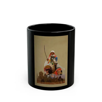 Arabian Scene - Black Coffee Mug 11oz - Go Mug Yourself