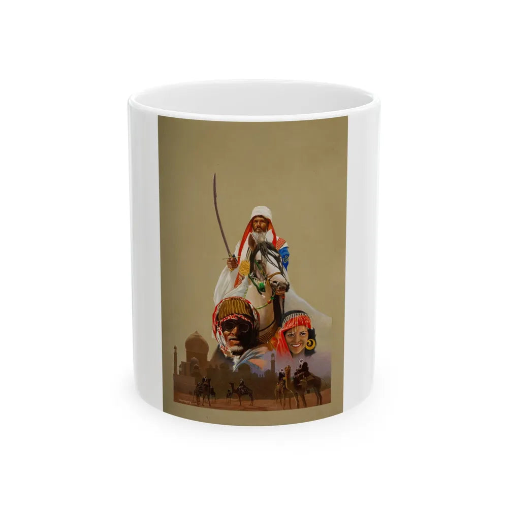 Arabian Scene - White Coffee Mug-11oz-Go Mug Yourself